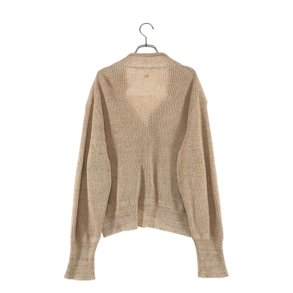 高橋大河 | Lot. 516 針織運動外套 / 棉、麻、絲混紡針織外套 | 尺寸 38 | 男款