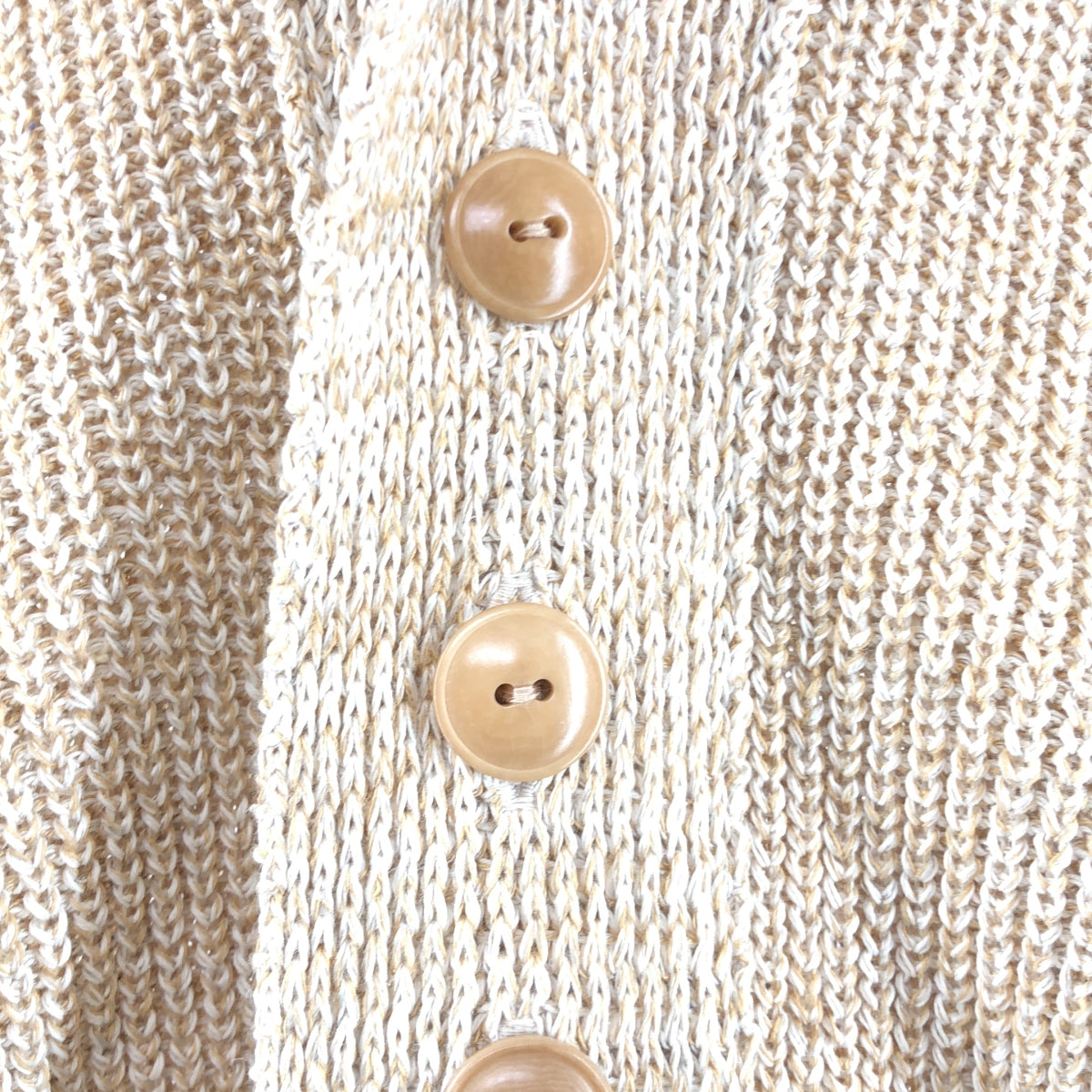 TAIGA TAKAHASHI / タイガタカハシ | Lot.516 KNIT SPORTS JACKET / コットン リネン シルク ニット ジャケット | 38 | メンズ