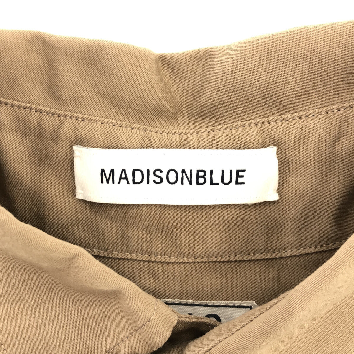 MADISON BLUE | J.BRADLEY CUFF SHIRT Cotton linen cuff shirt | 00 (XS) | Beige | Women's