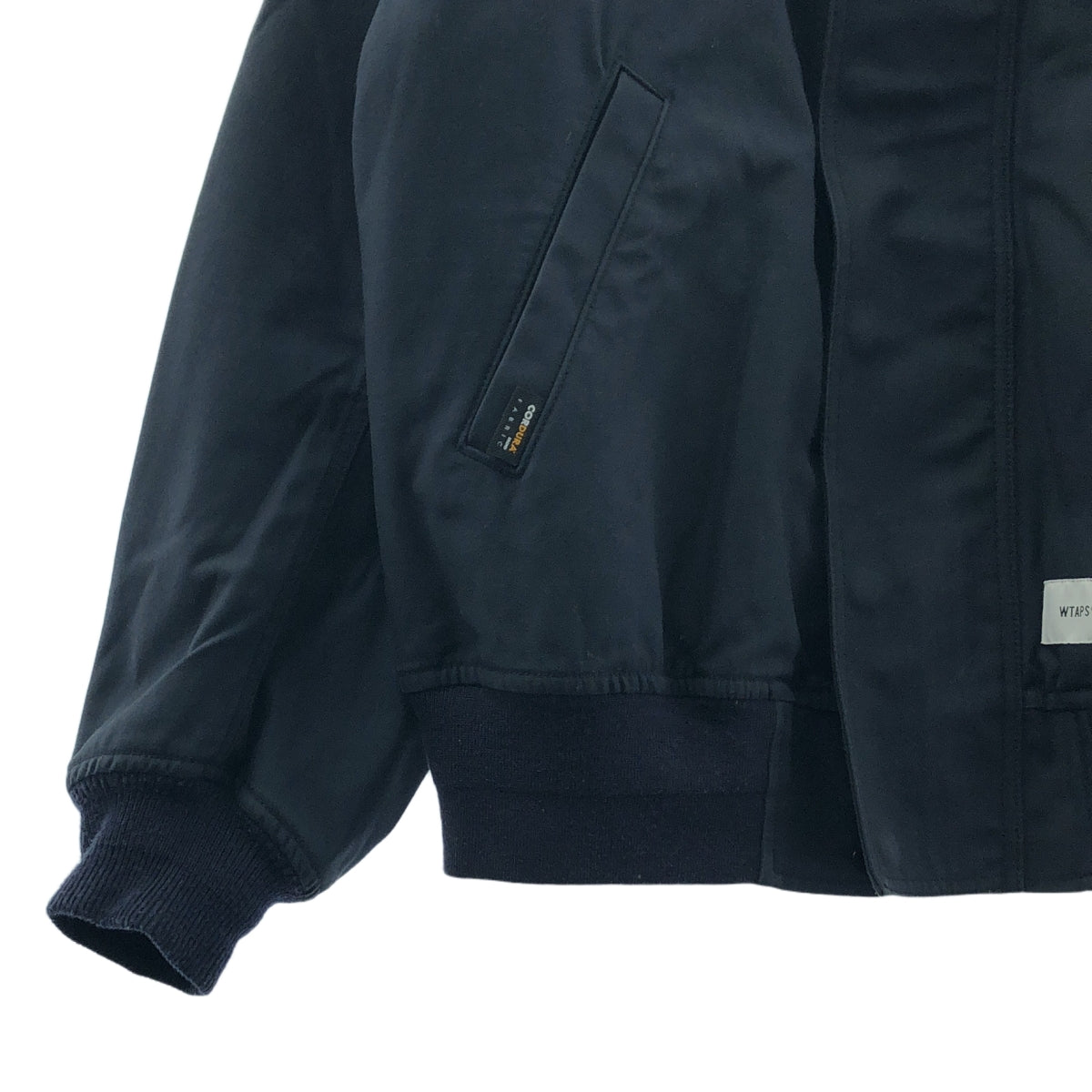 WTAPS / ダブルタップス | 2021SS | WD JACKET NYCO SATIN CORDURA バックプリント ブルゾン | 3 | ネイビー | メンズ