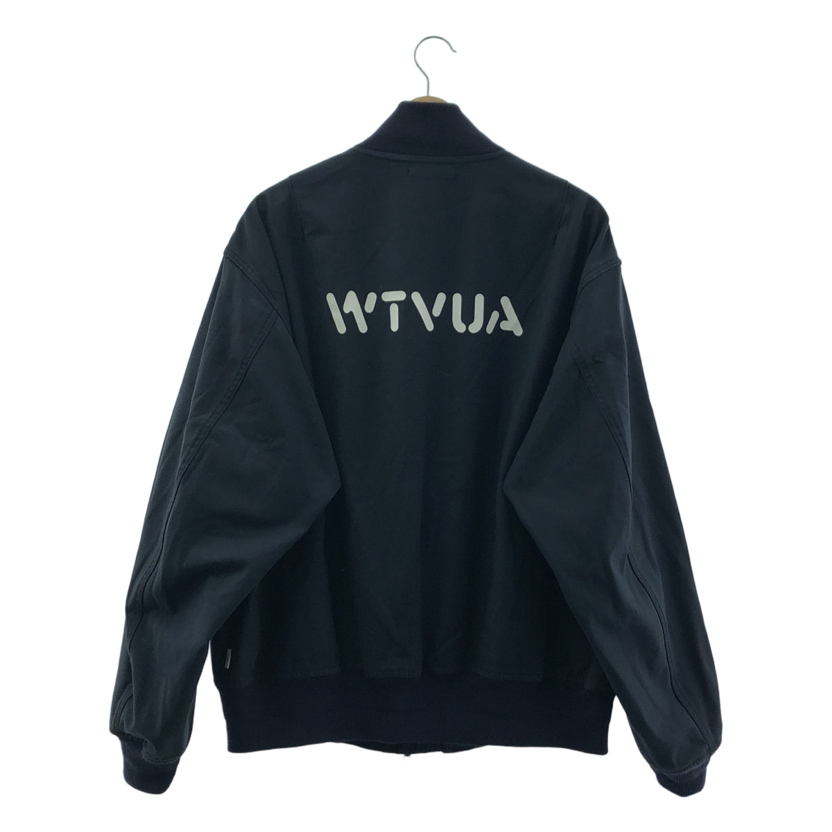 WTAPS / ダブルタップス | 2021SS | WD JACKET NYCO SATIN CORDURA バックプリント ブルゾン | 3 | ネイビー | メンズ