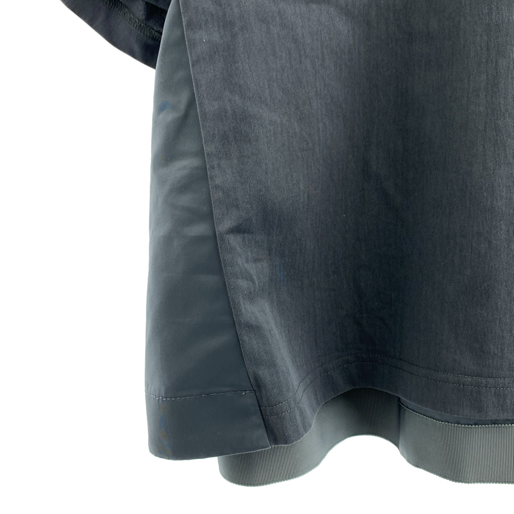 sacai / 사카이 | 2025SS | Nylon Twill Mix Cotton Jersey T-Shirt 나일론 트윌 컷소우 | 2 |