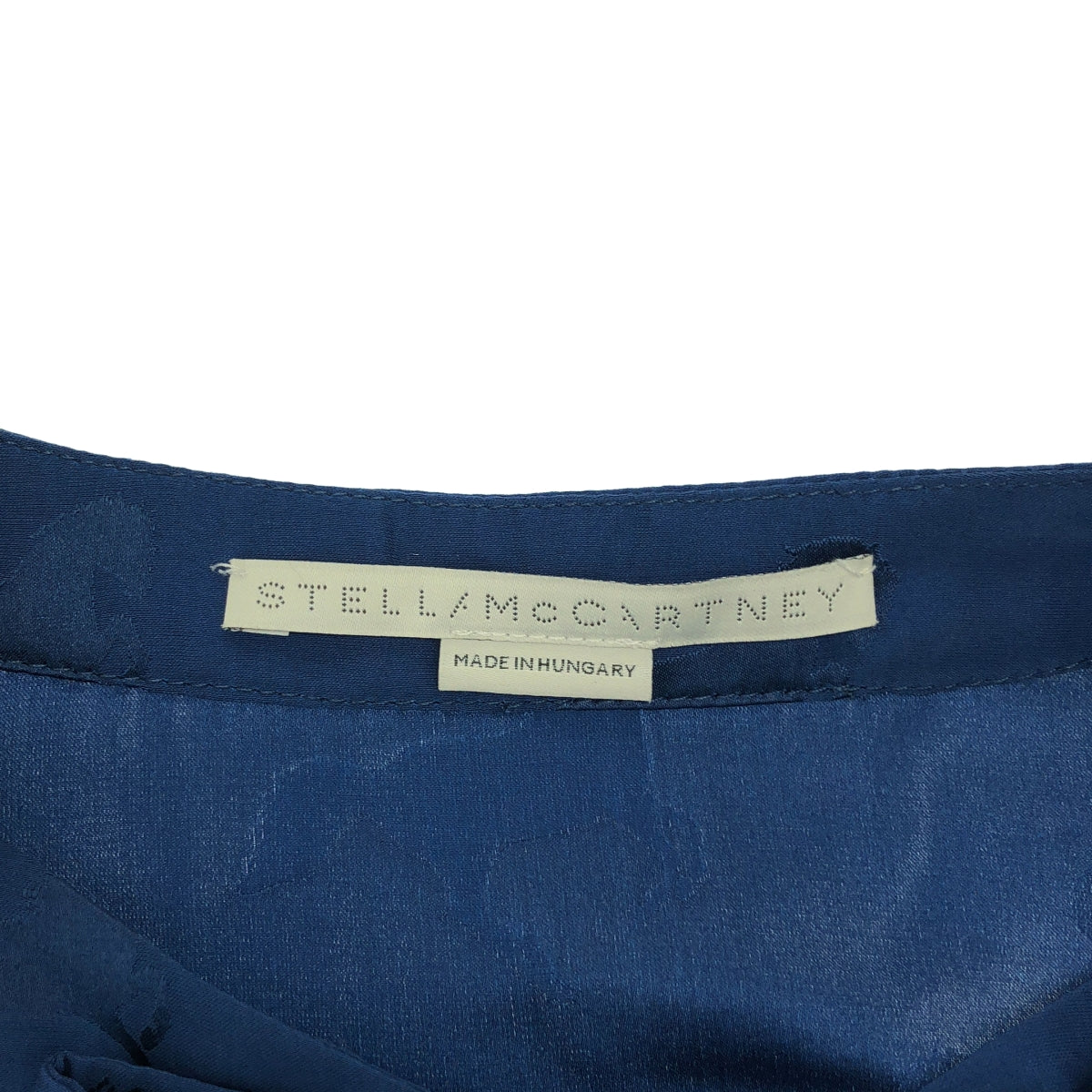 STELLA McCARTNEY | 馬匹印花領結襯衫 | 尺寸 40 | 藍色 | 女款