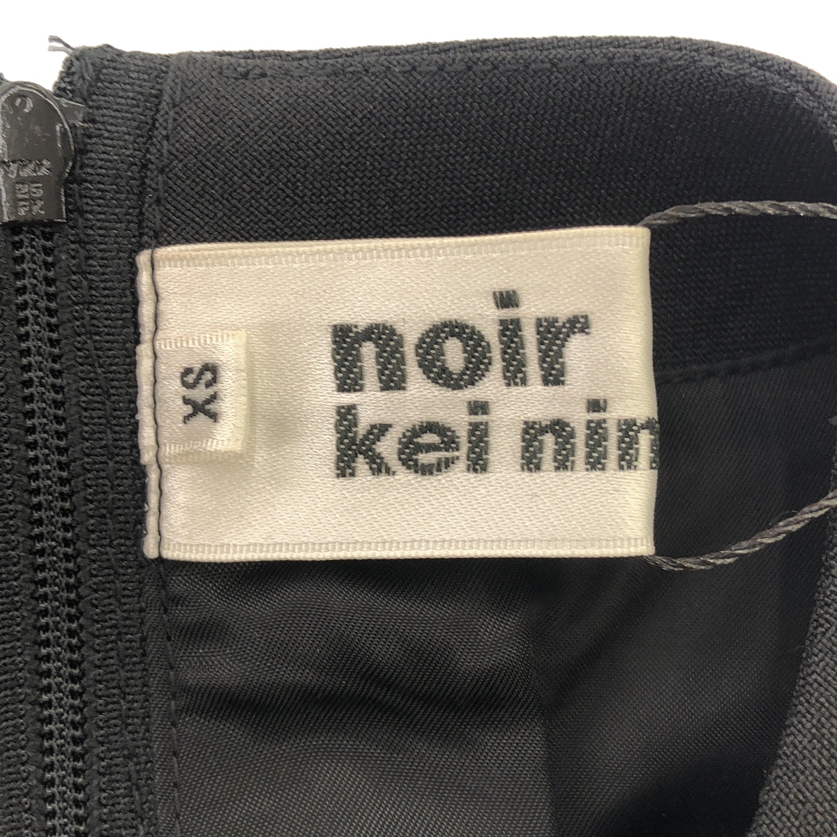 noir kei ninomiya / ノワールケイニノミヤ | 2015SS | フロントデザイン ノースリーブワンピース | XS | レディース