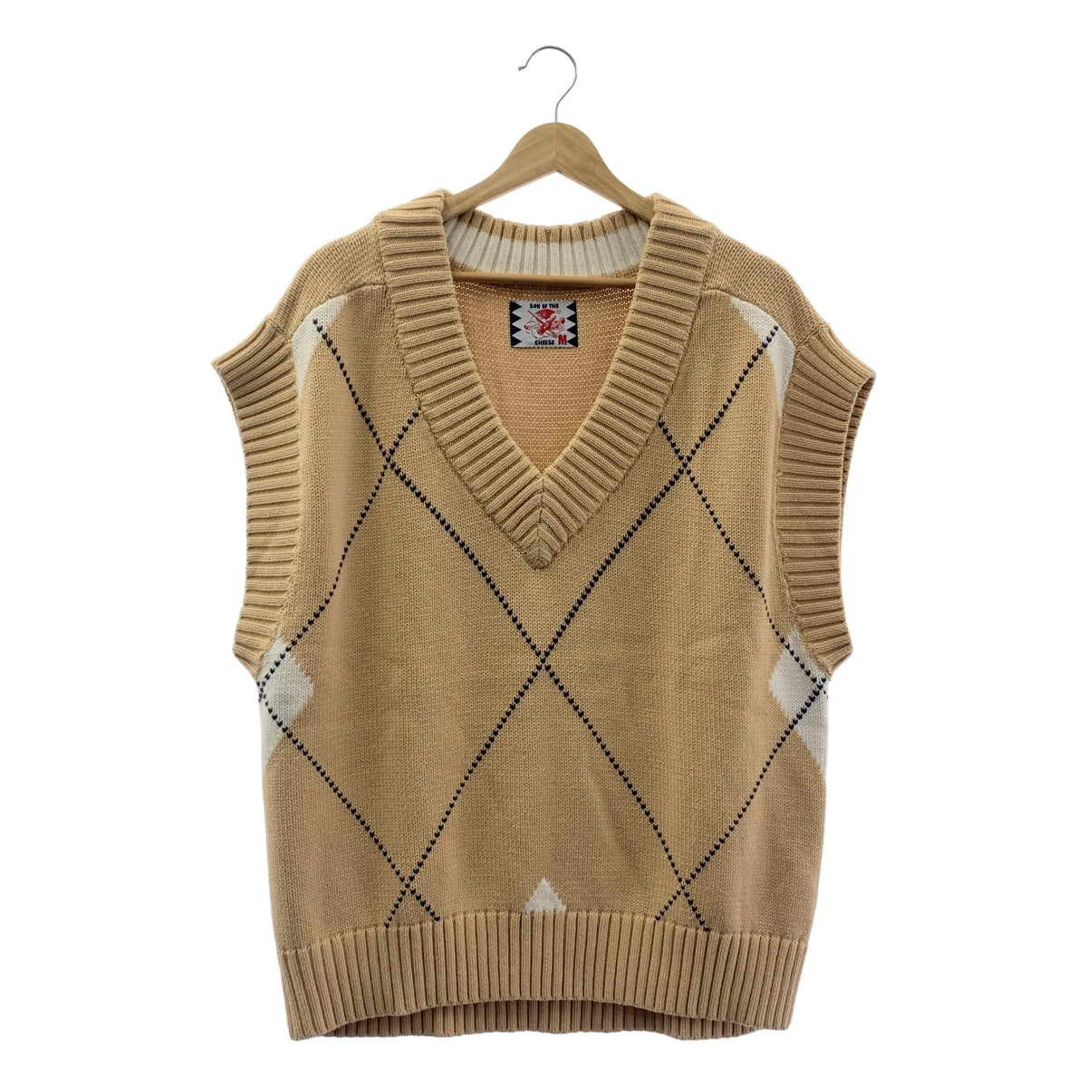 SON OF THE CHEESE / Sanova Cheese | Dont snow V Neck V領針織背心 | M | 男款