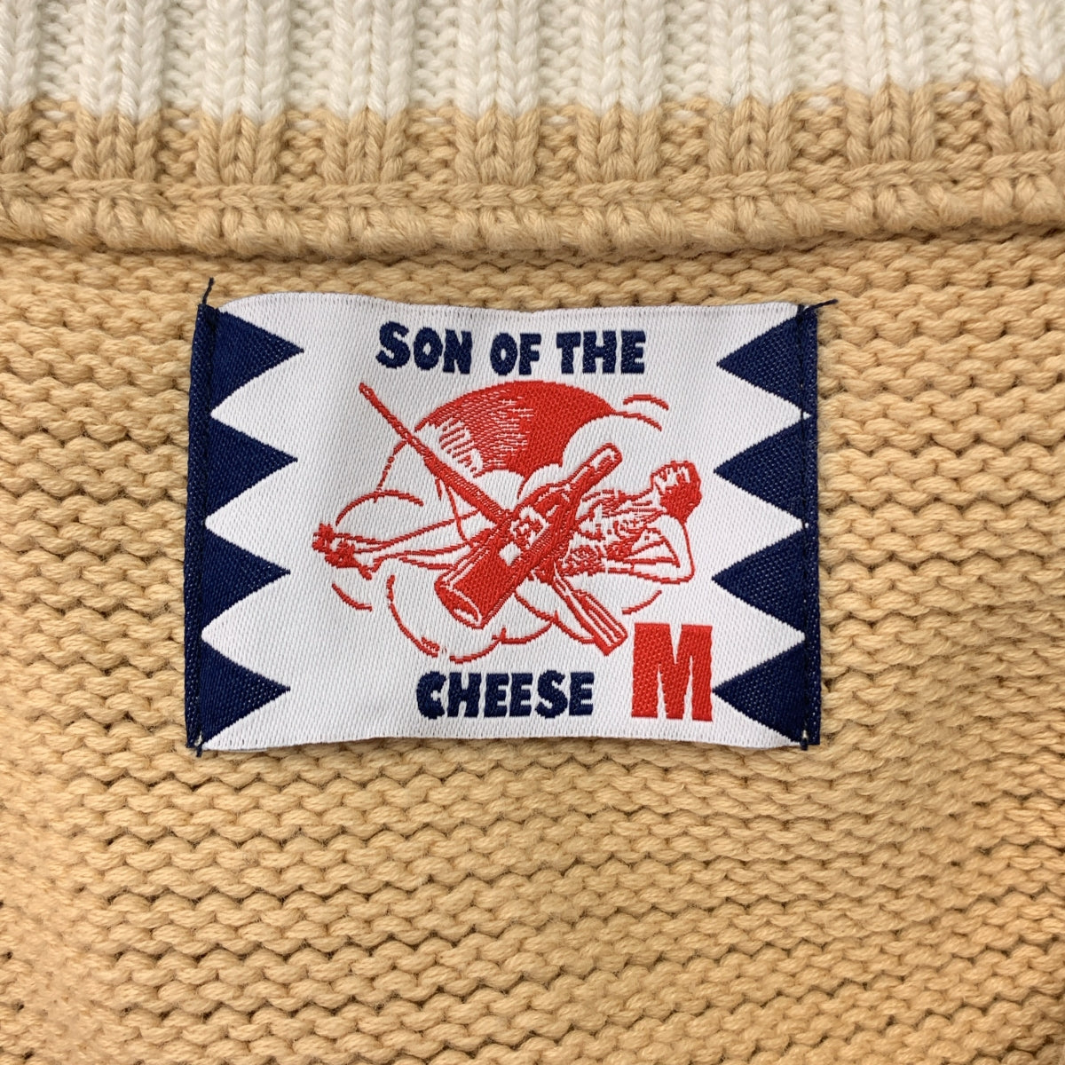 SON OF THE CHEESE / Sanova Cheese | Dont snow V Neck V領針織背心 | M | 男款