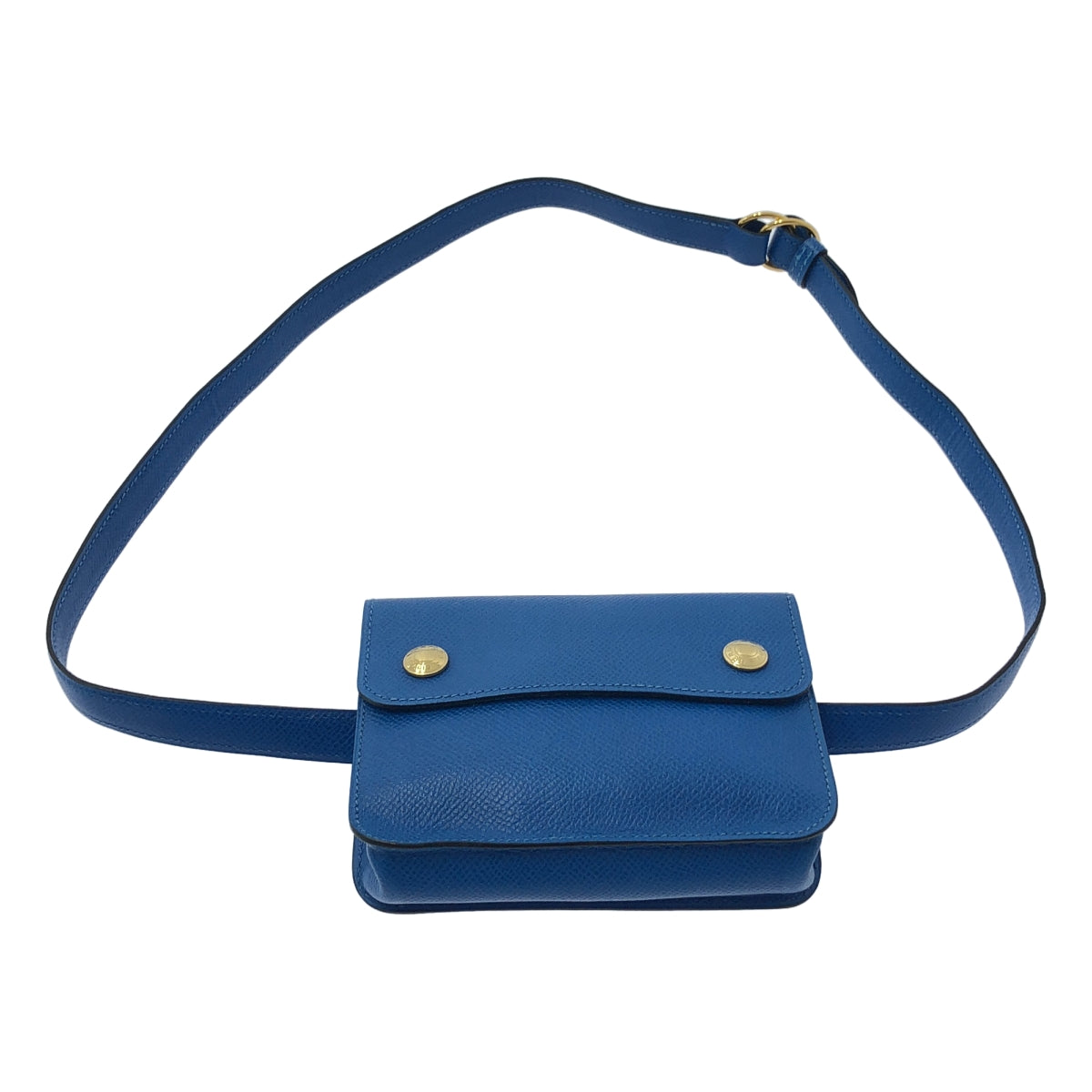 HERMES / 헤르메스 | 포셰트 그린 쿠슈벨 웨스트 파우치 | 블루 | 여성