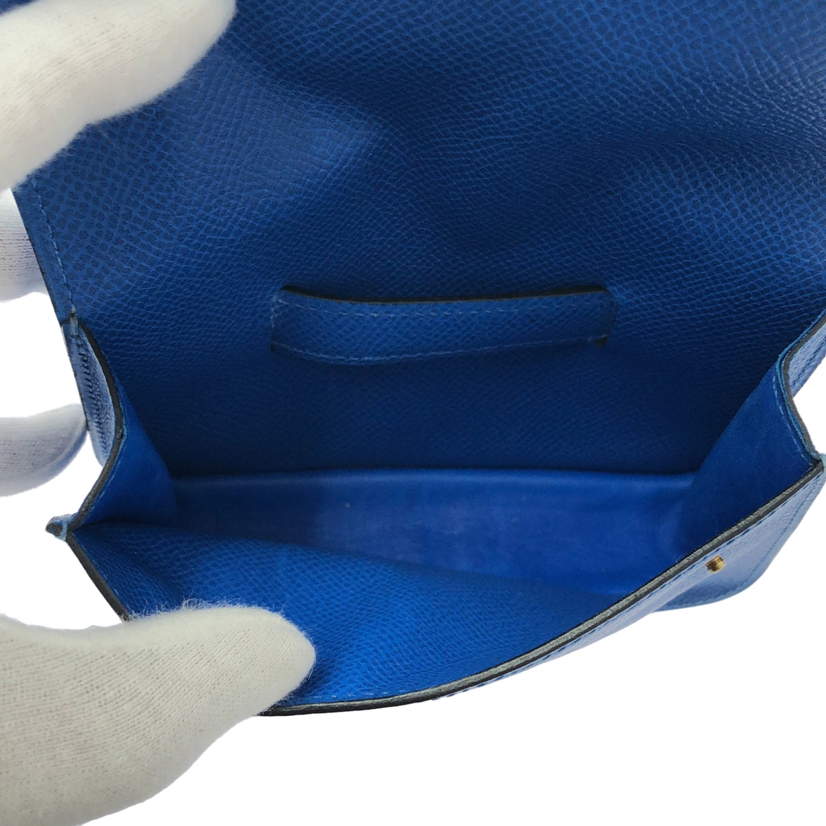 HERMES / 헤르메스 | 포셰트 그린 쿠슈벨 웨스트 파우치 | 블루 | 여성