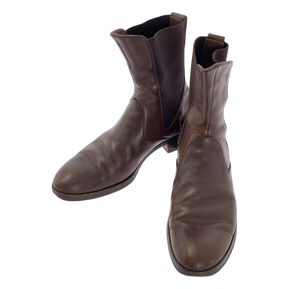 BEAUTIFUL SHOES / 뷰티풀 슈즈 | SIDEGORE BOOTS 사이드 고어 가죽 부츠 | 5 | 여성