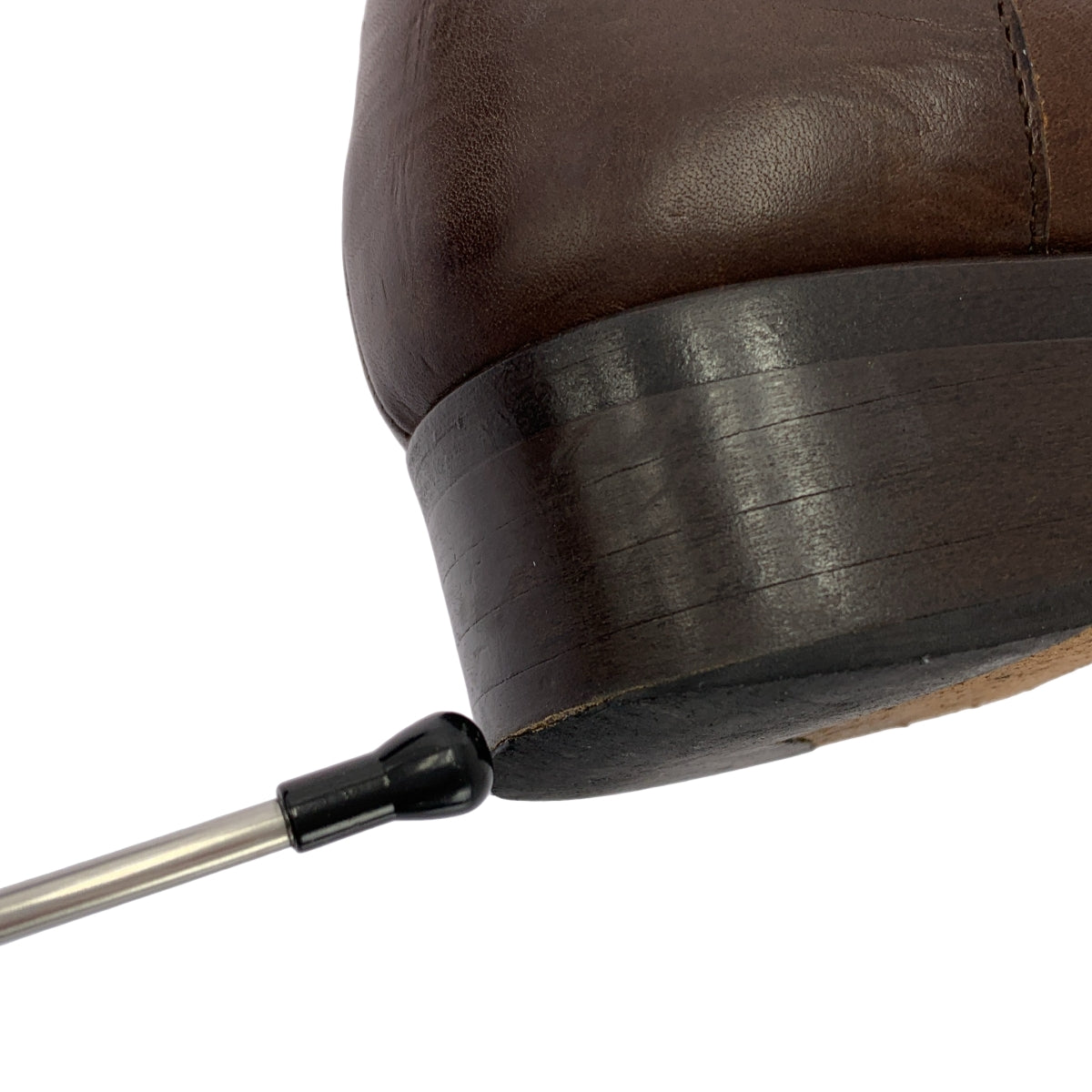 BEAUTIFUL SHOES / 뷰티풀 슈즈 | SIDEGORE BOOTS 사이드 고어 가죽 부츠 | 5 | 여성