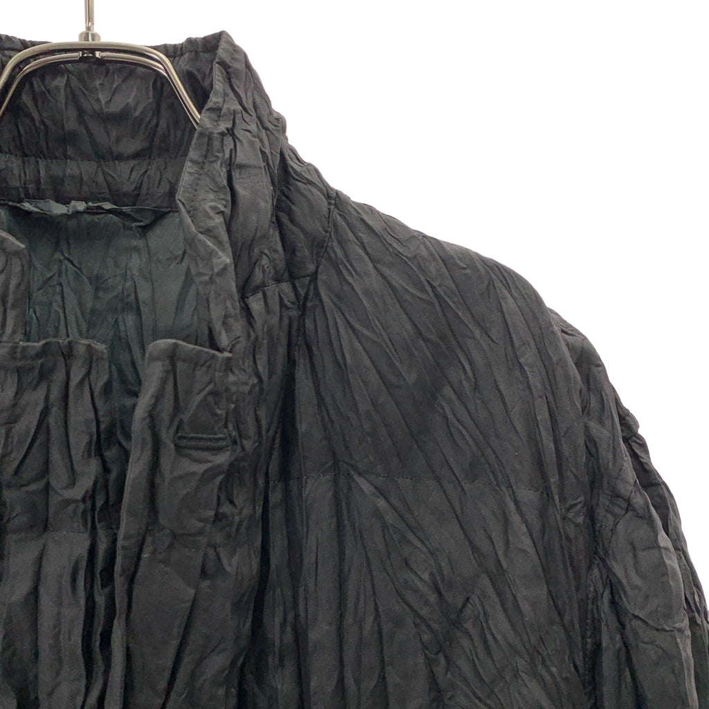 ISSEY MIYAKE MEN / イッセイミヤケメン | 2016AW | シワ加工 プリーツ ダウン リバーシブル テーラードジャケット | 3 | メンズ