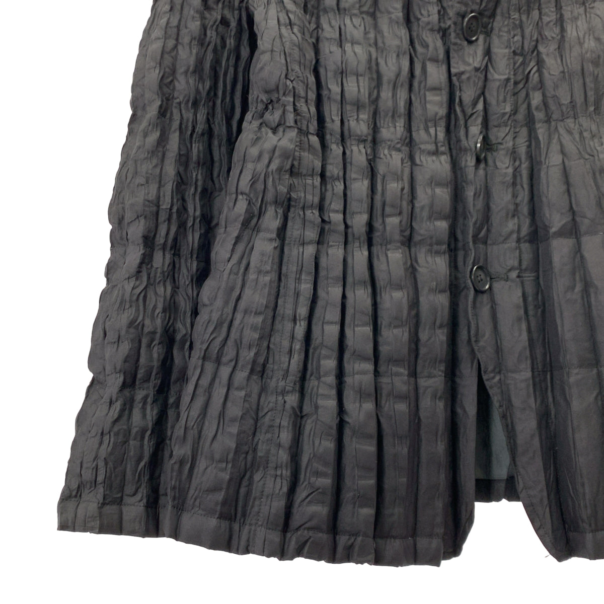 ISSEY MIYAKE MEN / イッセイミヤケメン | 2016AW | シワ加工 プリーツ ダウン リバーシブル テーラードジャケット | 3 | メンズ