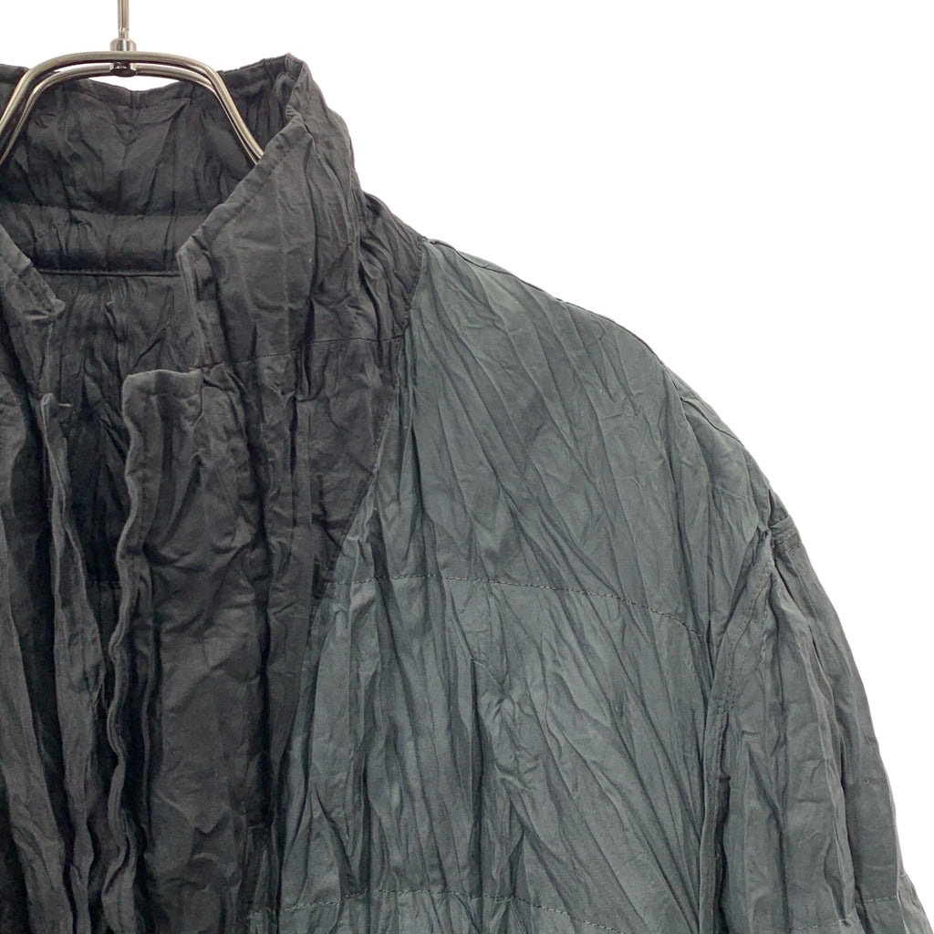 ISSEY MIYAKE MEN / イッセイミヤケメン | 2016AW | シワ加工 プリーツ ダウン リバーシブル テーラードジャケット | 3 | メンズ