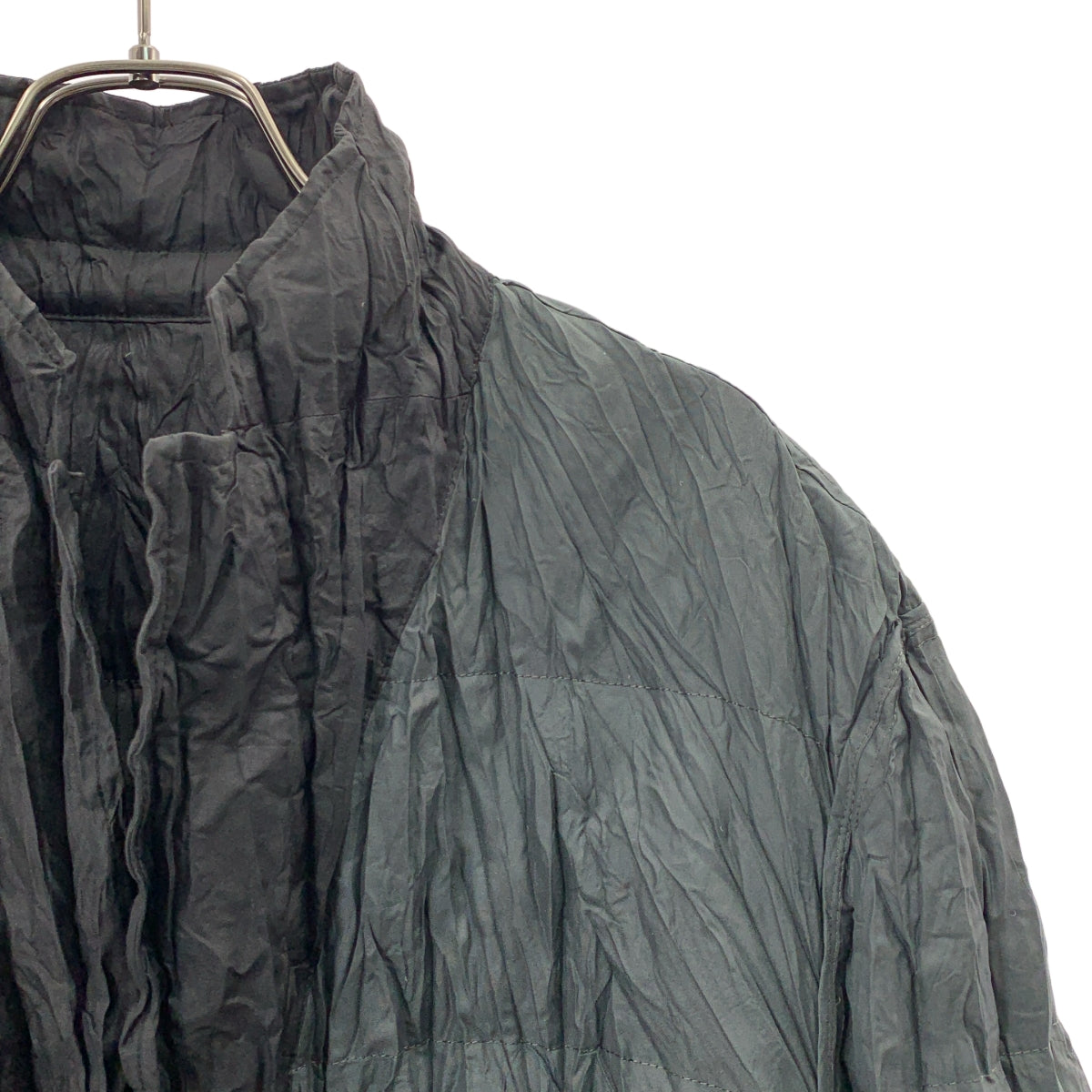 ISSEY MIYAKE MEN / イッセイミヤケメン | 2016AW | シワ加工 プリーツ ダウン リバーシブル テーラードジャケット | 3 | メンズ