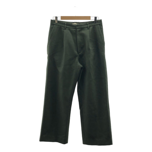 AURALEE / 오라리 | 2016AW | LIGHT MELTON WIDE SLACKS 라이트 멜튼 와이드 슬랙스 팬츠 | 4 | 남성