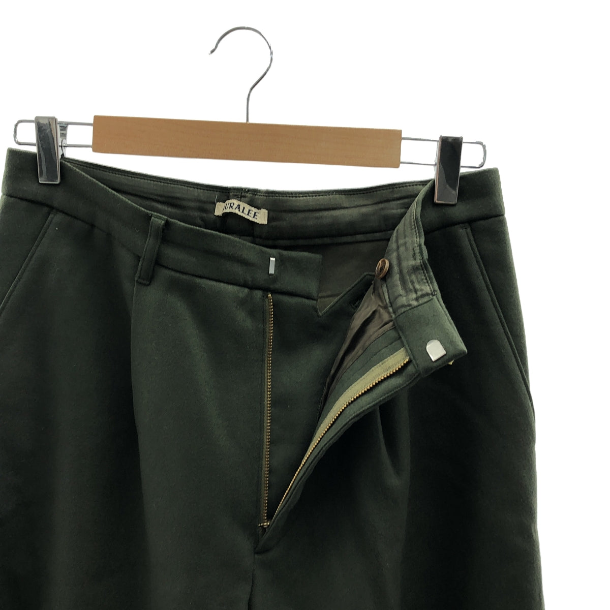 M*a様 AURALEE オーラリー ライトメルトン ワイドスラックスパンツ ウ AURALEE / オーラリー | 2016AW | LIGHT MELTON WIDE SLACKS