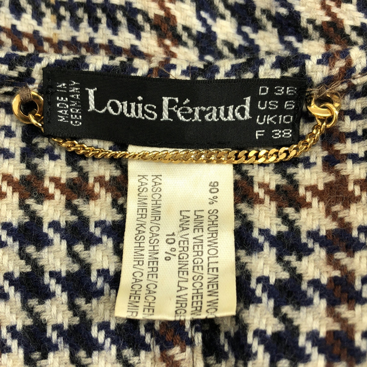 Louis Feraud / ルイ フェロー | ウール カシミヤ ケープ コート | 36 | レディース