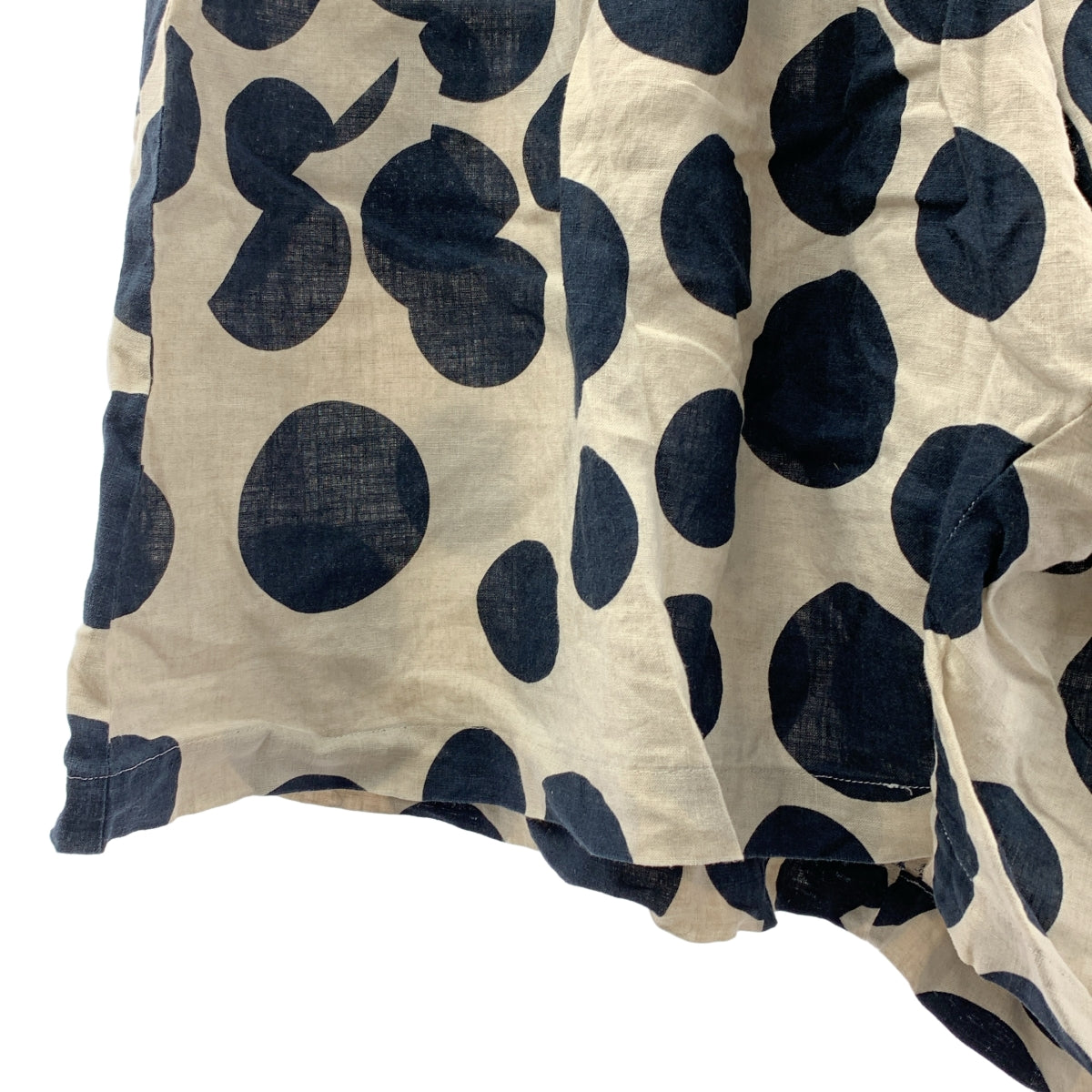 COMME des GARCONS COMME des GARCONS / コムコム | 2015SS | リネン ドット スカート | S | レディース