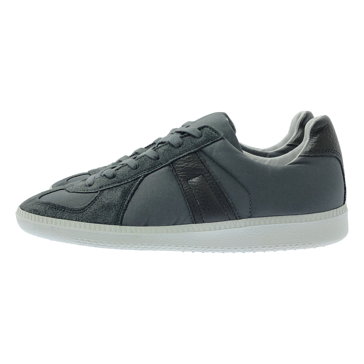 【新品】  beautiful people / ビューティフルピープル | 2024AW | REPRODUCTION OF FOUND german trainer NYLON リプロダクションオブファウンド ジャーマントレーナー スニーカー | 25 | グレー | メンズ