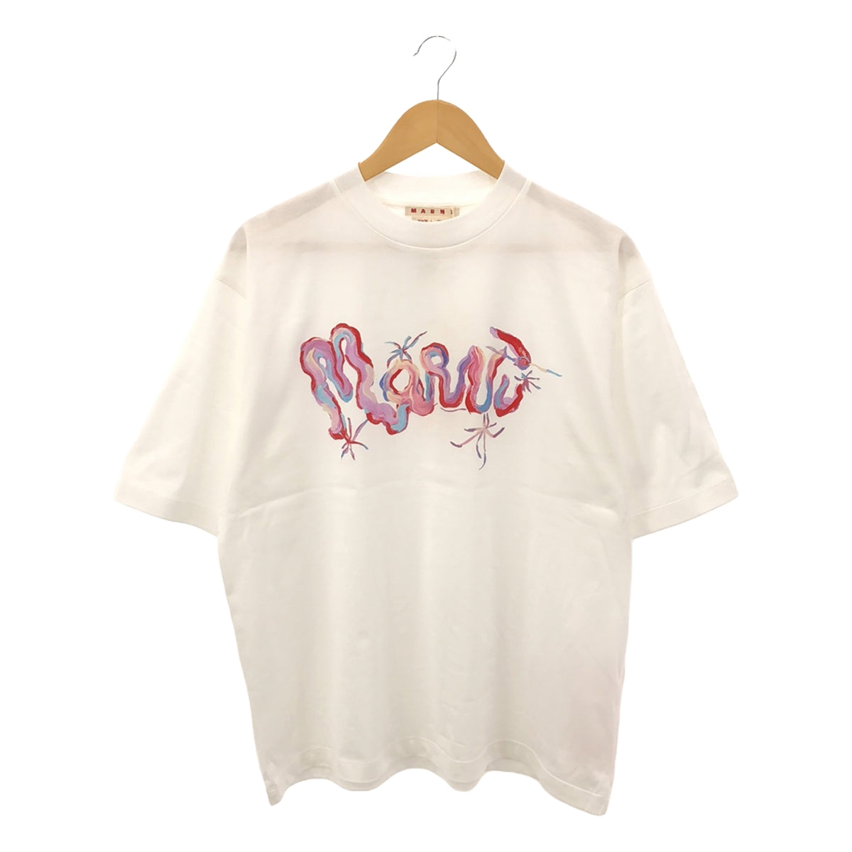 【新品】  MARNI / マルニ | 2023SS | WHIRLプリント Tシャツ | 46 | ホワイト | メンズ