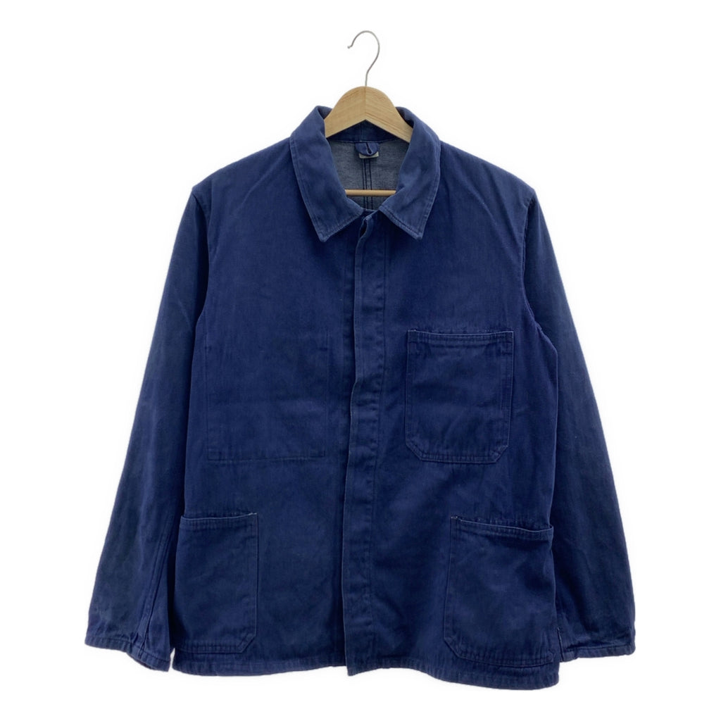 EURO VINTAGE / 유로 빈티지 | 코튼 워크 재킷 커버 올 | 48 | 남성