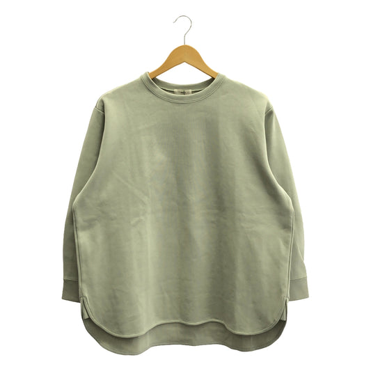 [Good Condition] yori | Chunky Hem Round Tee Cut and Sewn | F | Light Green | Women's