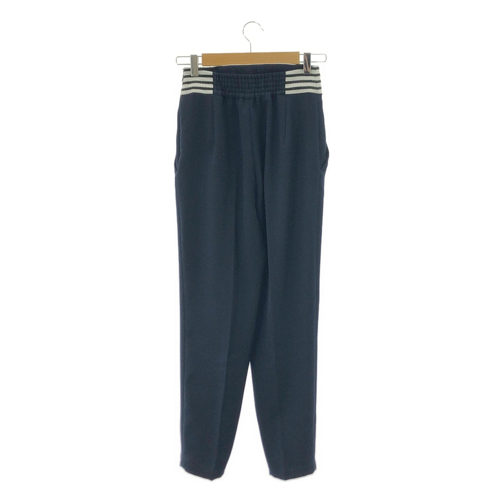 BORDERS at BALCONY / 보더즈 앳 발코니 | HIGH-RISE TUCK PANTS 폴리에스테르 하이라이즈 탁 팬츠 | 36 |