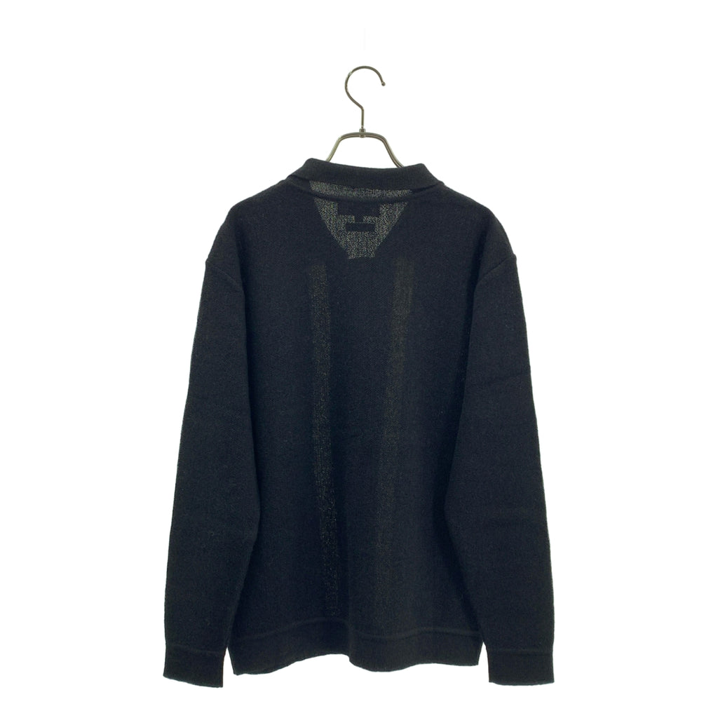 RAffa MOLINA / ラファモリーナ | TOMORROWLAND 別注カラー リンクス編み ポロ カーディガン | M | メンズ