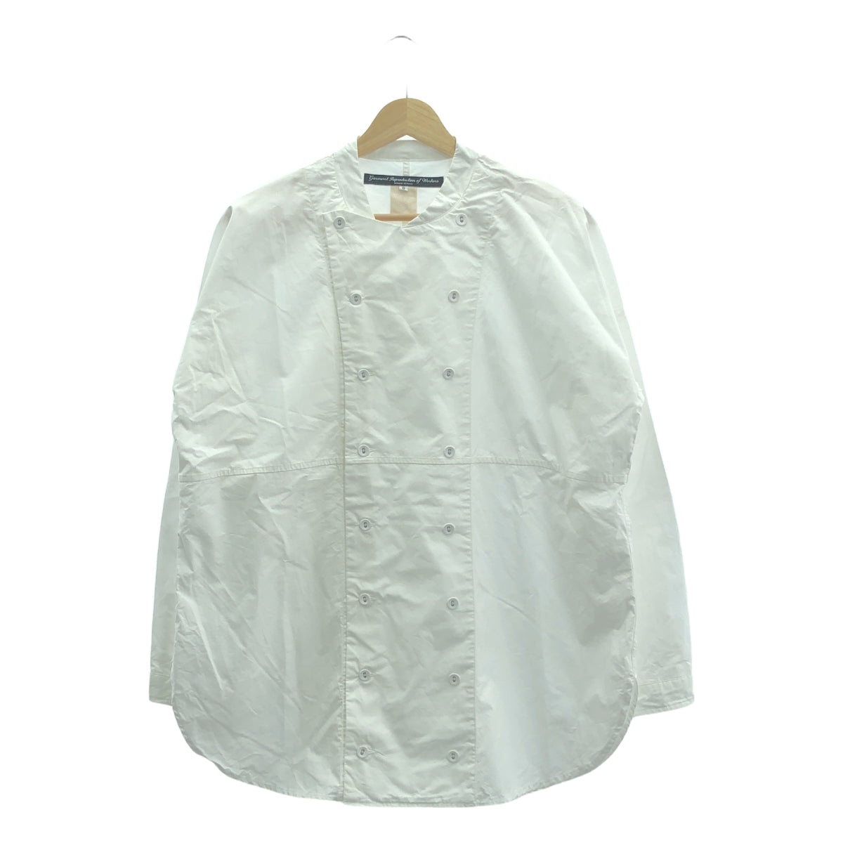 GARMENT REPRODUCTION OF WORKERS / ガーメントリプロダクションオブワーカーズ | WORKERS DOUBLE SHIRT / ワーカーズダブルシャツ | 0 | ホワイト | レディース