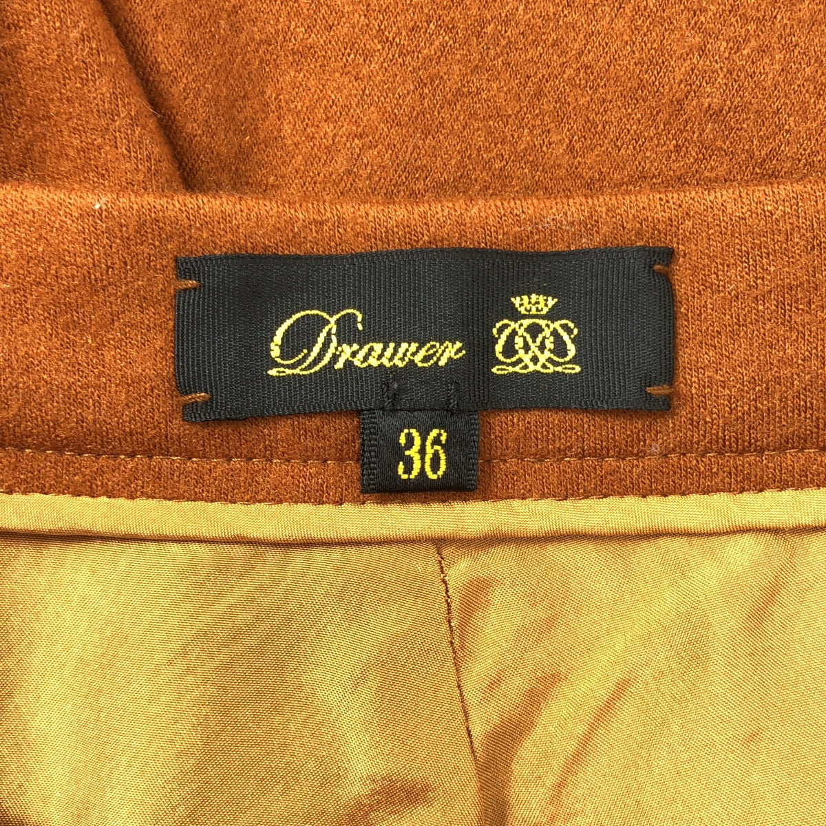 Drawer / 드로어 | 울 헴 스커트 | 36 | 브라운 | 여성