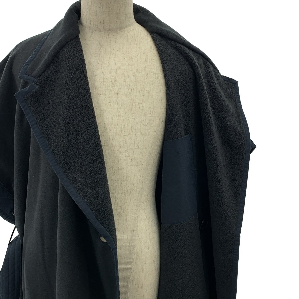 RAINMAKER / レインメーカー | 2024AW | POLARTEC PONCHO ポーラテックフリース ポンチョ コート | F | メンズ