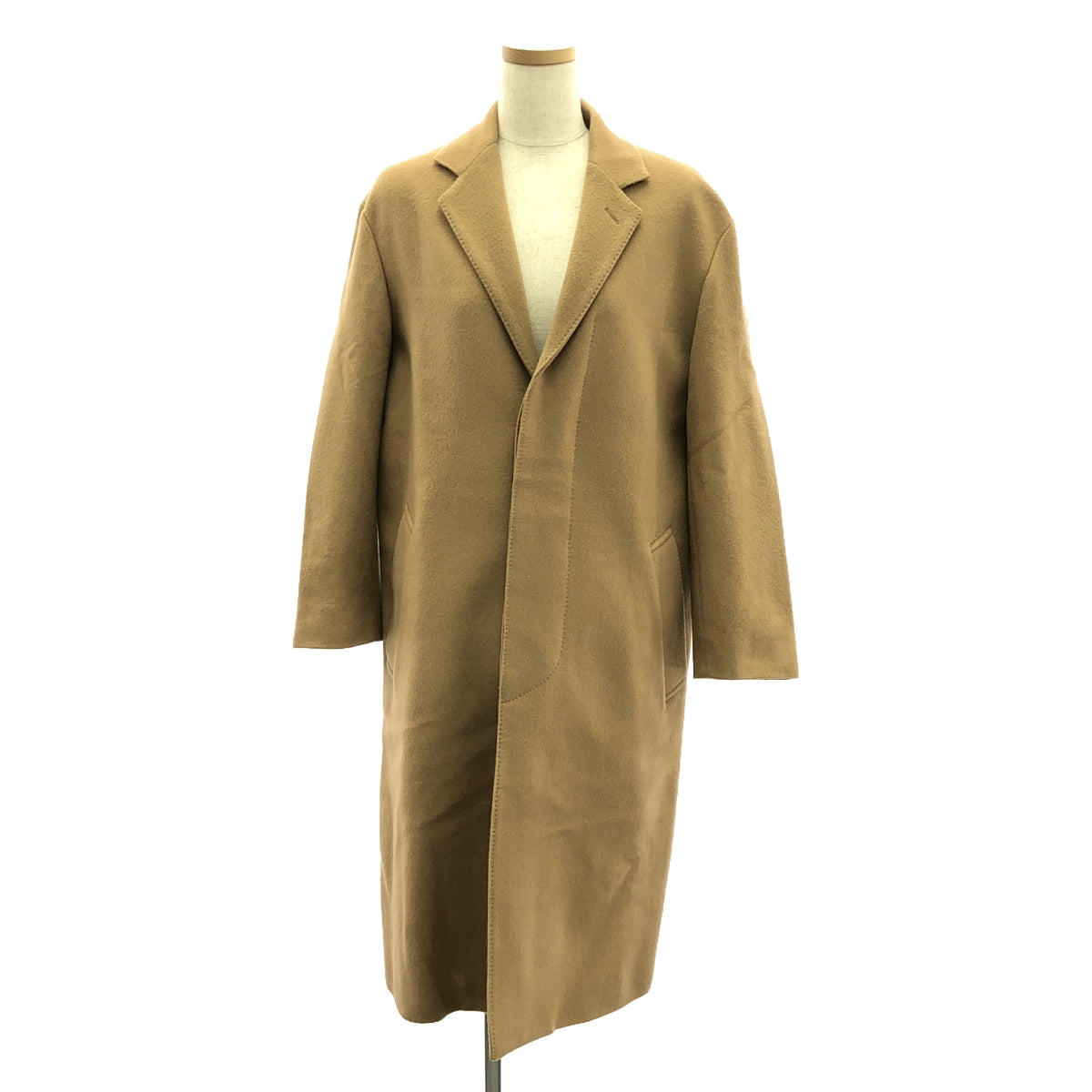 MACKINTOSH / Mackintosh | Wool Chesterfield Coat | 34 | Beige | Women's