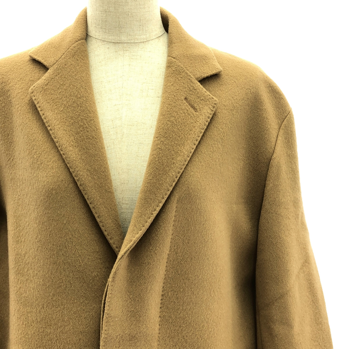 MACKINTOSH / Mackintosh | Wool Chesterfield Coat | 34 | Beige | Women's