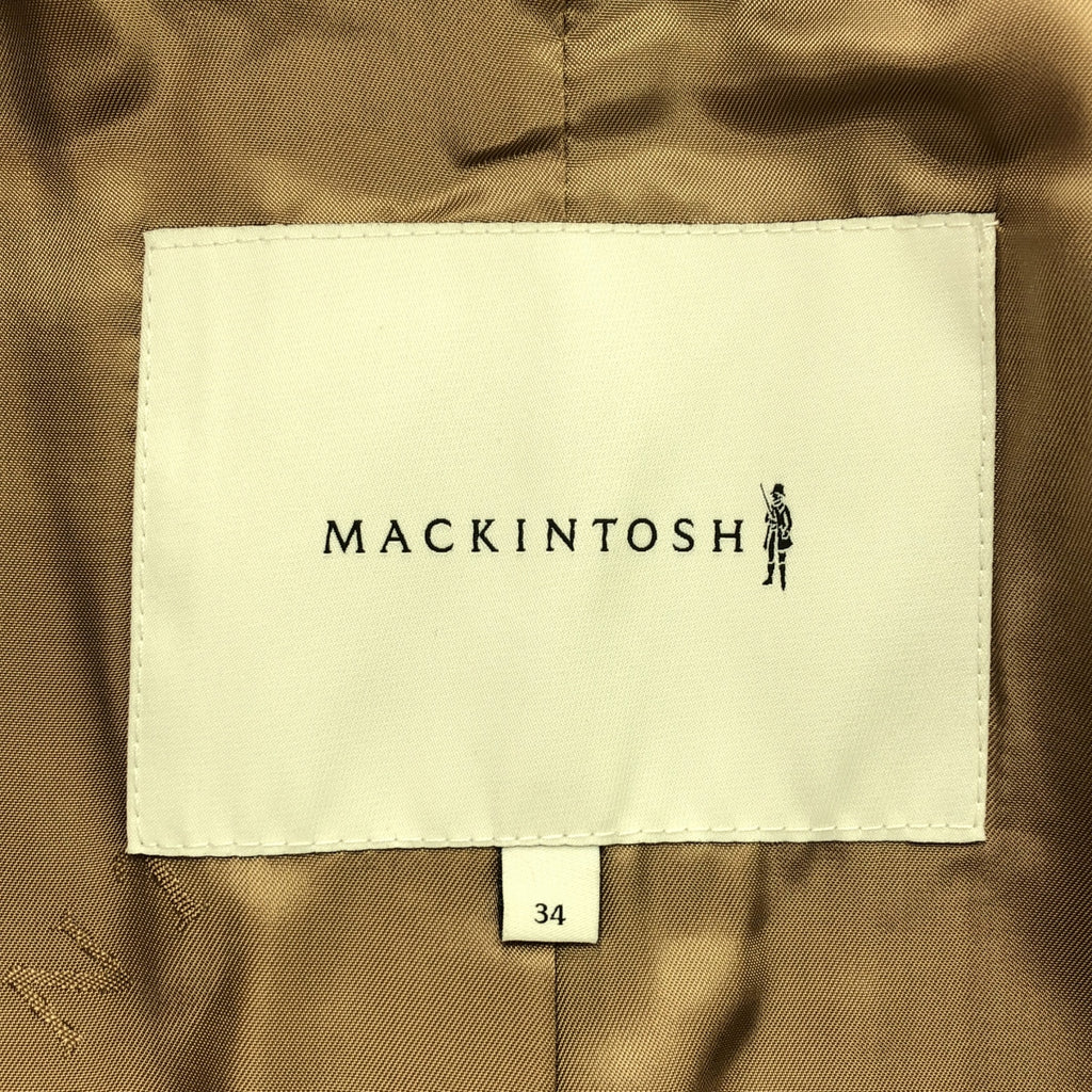 MACKINTOSH / マッキントッシュ | ウール チェスター コート | 34 | ベージュ | レディース