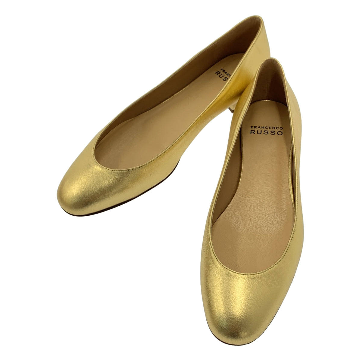 FRANCESCO RUSSO / 프란체스 코르소 | Nappa Flat shoes 나파 플랫 슈즈 | 37.5 |