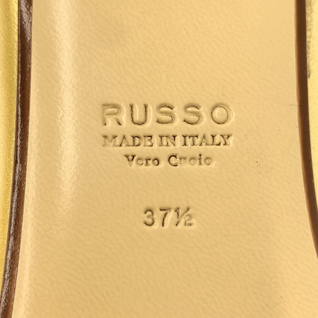 FRANCESCO RUSSO / 프란체스 코르소 | Nappa Flat shoes 나파 플랫 슈즈 | 37.5 |