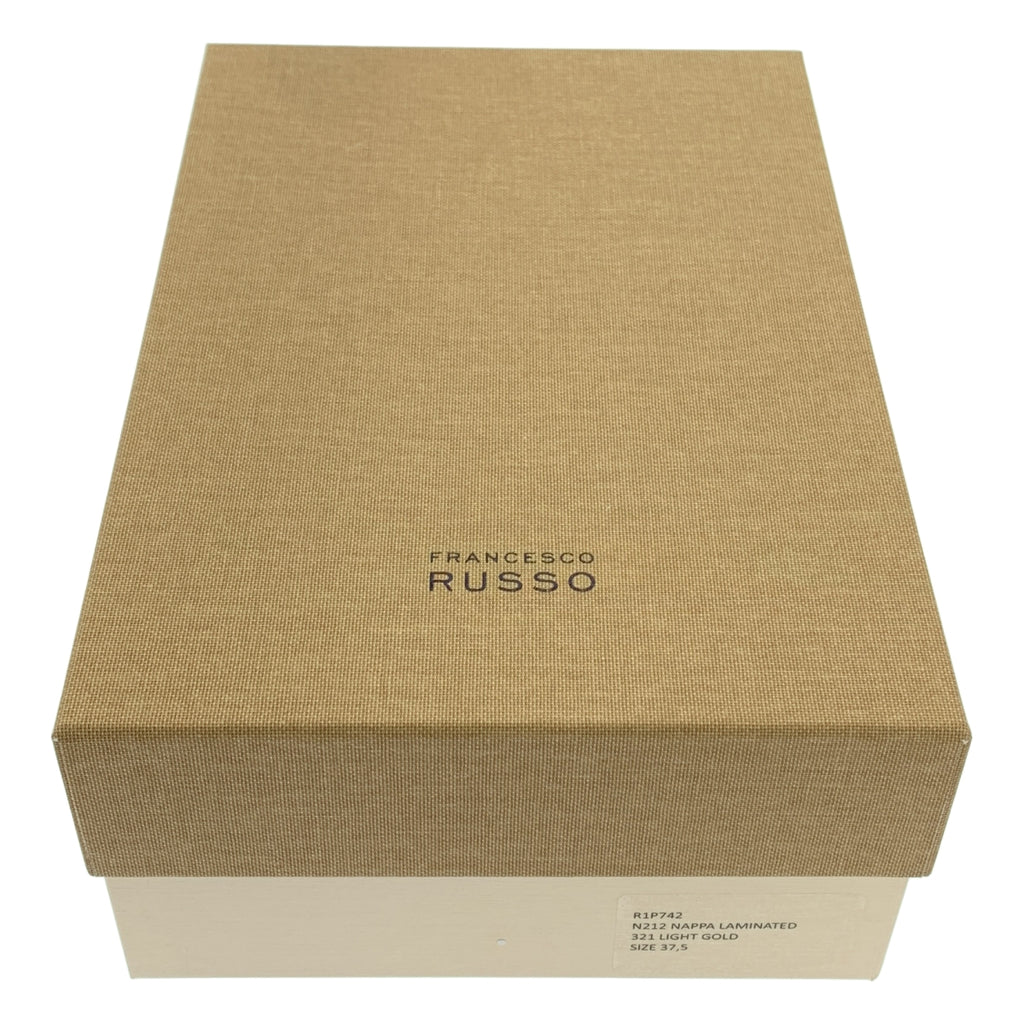 FRANCESCO RUSSO / 프란체스 코르소 | Nappa Flat shoes 나파 플랫 슈즈 | 37.5 |