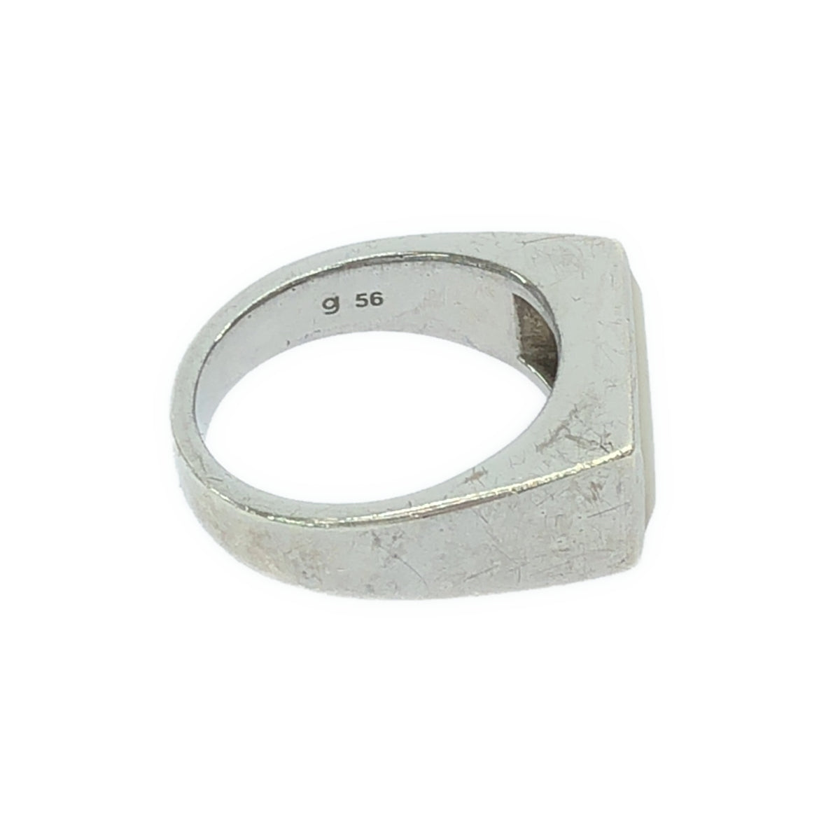 TOM WOOD / Tom Wood | Peaky Ring White MOP Ring |