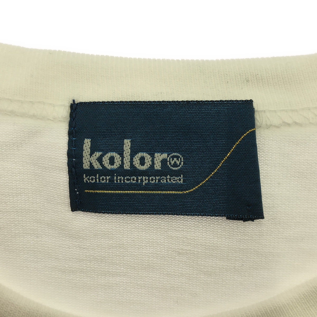 kolor / Color | 2023SS | Clear Jersey S/ST Shirt | 2 | White/Black/Red | Women's