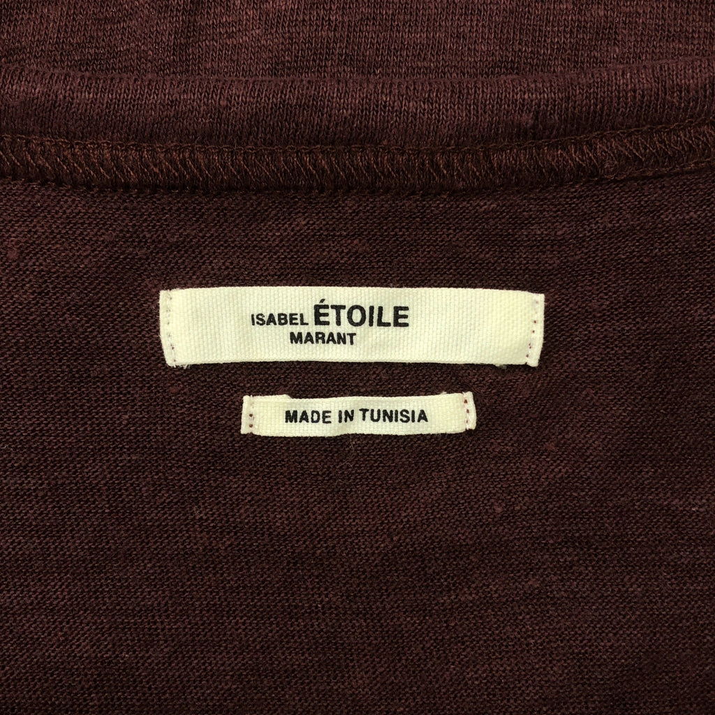 ISABEL MARANT ETOILE | 亞麻不對稱背心 | S碼 | 女款