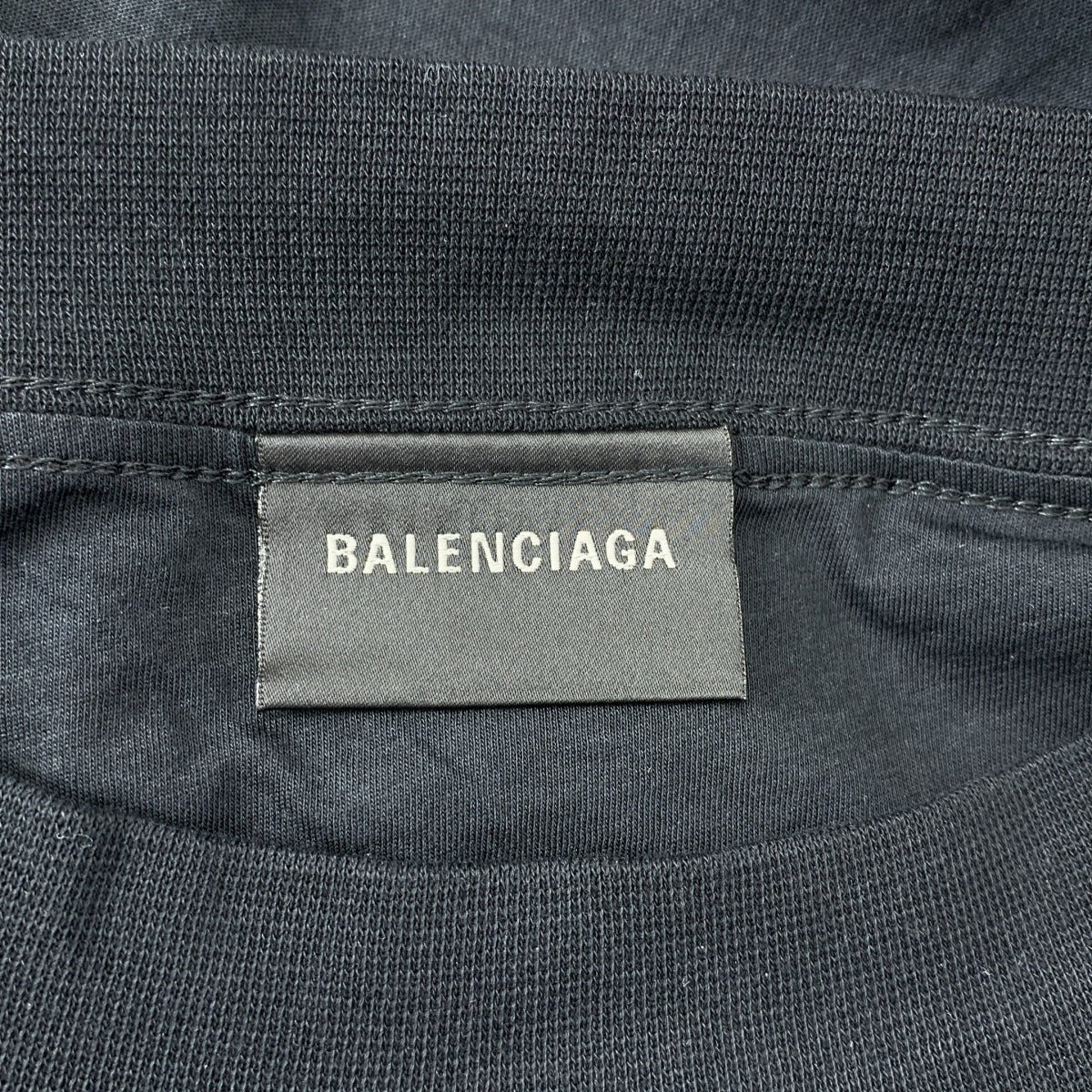 BALENCIAGA / 발렌시아가 | 미러 로고 인사이드 아웃 컷소우 원피스 | XS |