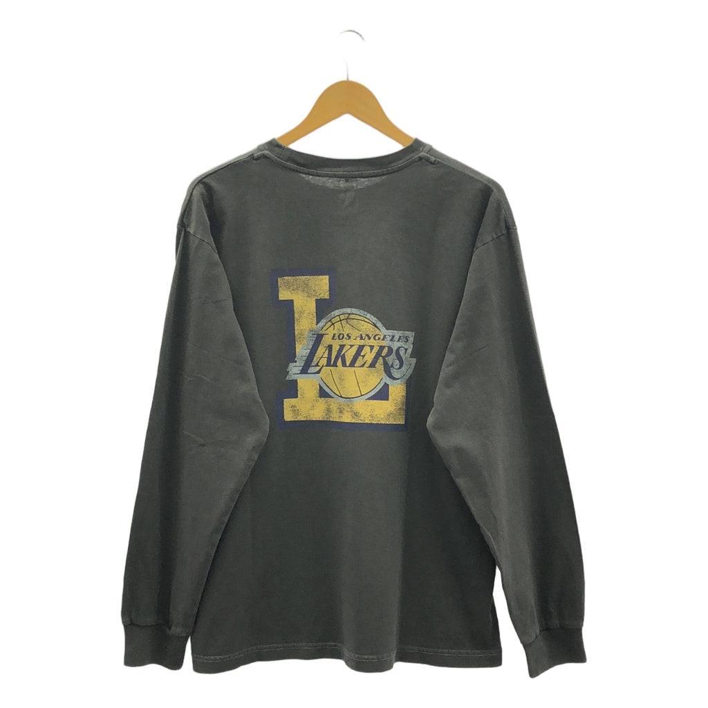【미품】 L'Appartement / 아파르트몬 | 2024AW | 【OFF THE COURT by NBA / 오프 더 코트 바이 NBA】DYE LONG SLEEVE TEE T셔츠 | F | 브라운 | 여성