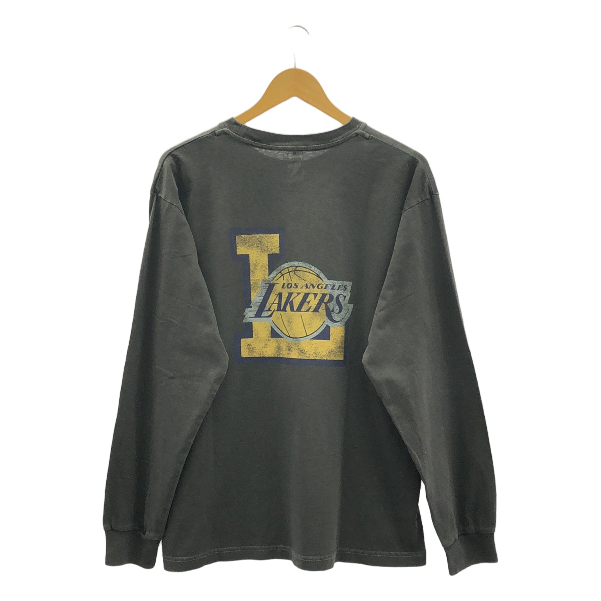 [狀況良好] L'公寓 | 2024秋冬 | [NBA 場外] 染色長袖 T 卹 | F |布朗 |女性的