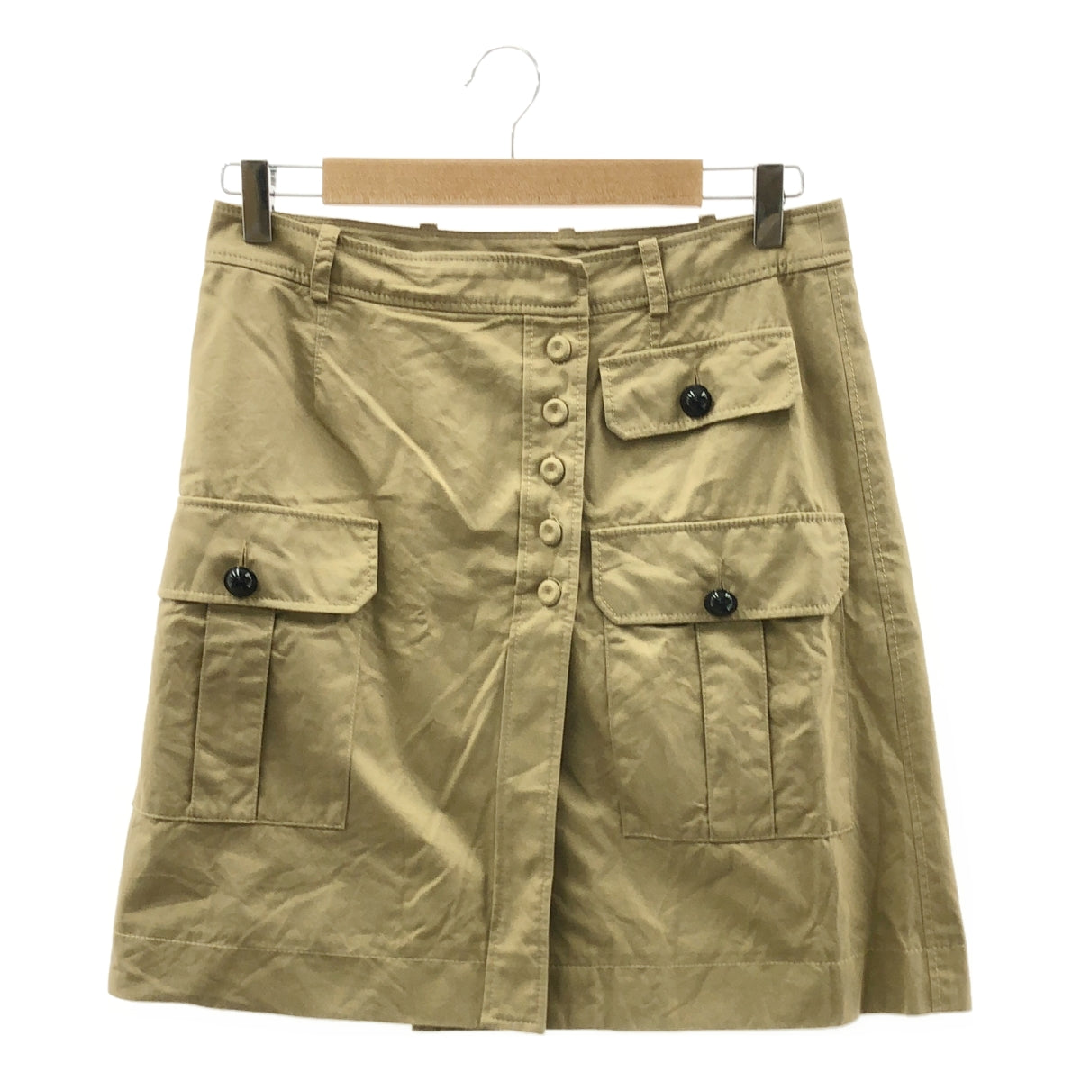 BALENCIAGA / バレンシアガ | コットン チノ ダブルポケット スカート | 38 | レディース