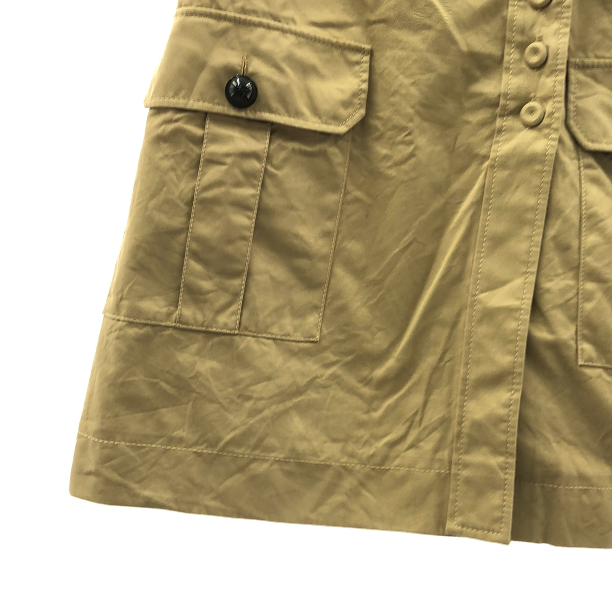 BALENCIAGA / バレンシアガ | コットン チノ ダブルポケット スカート | 38 | レディース