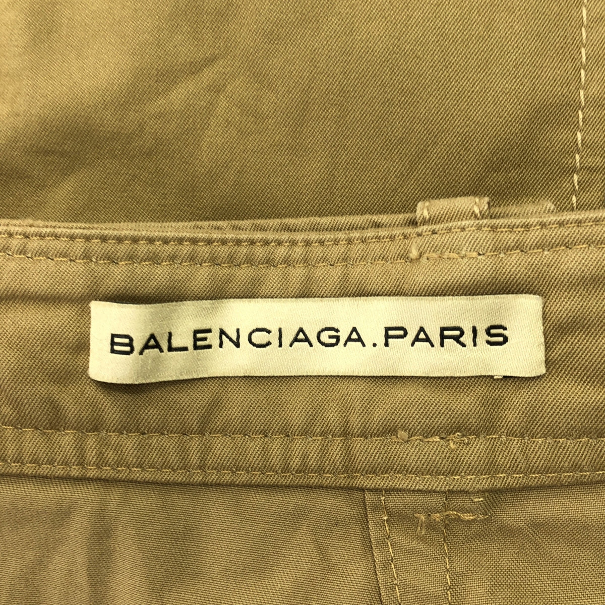 BALENCIAGA / バレンシアガ | コットン チノ ダブルポケット スカート | 38 | レディース