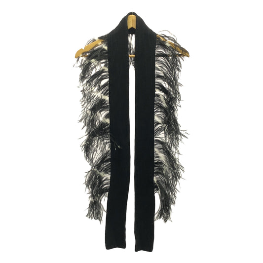 DRIES VAN NOTEN / ドリスヴァンノッテン | カシミヤ フェザー ロング ストール マフラー |