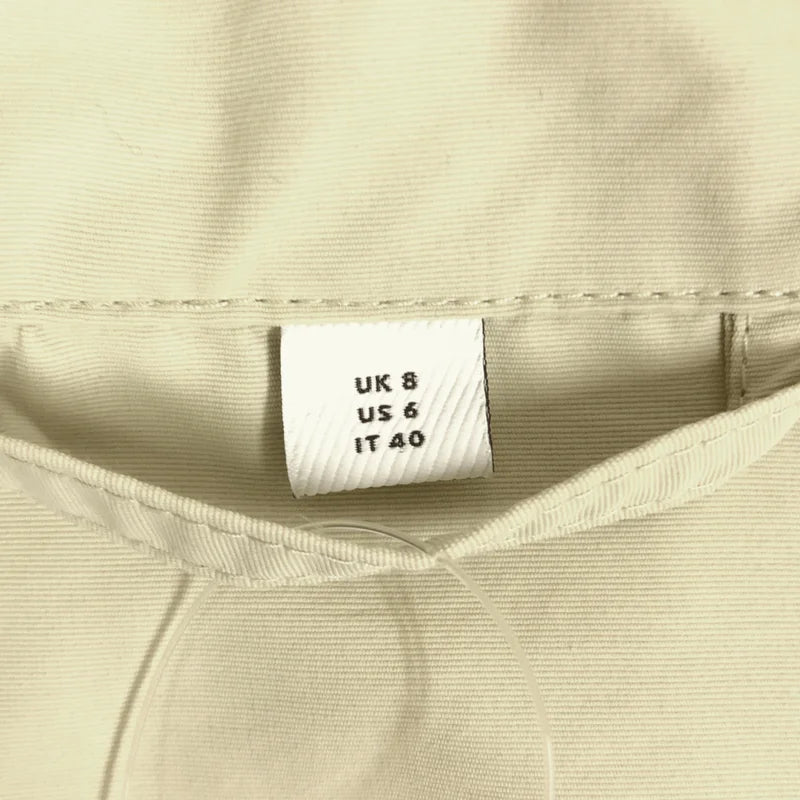 Burberry / バーバリー | バックロゴ ジップ ギャザー ジャケット | 8 | レディース