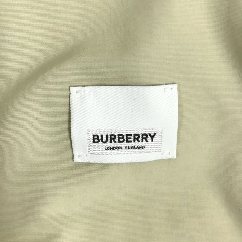 Burberry / バーバリー | バックロゴ ジップ ギャザー ジャケット | 8 | レディース