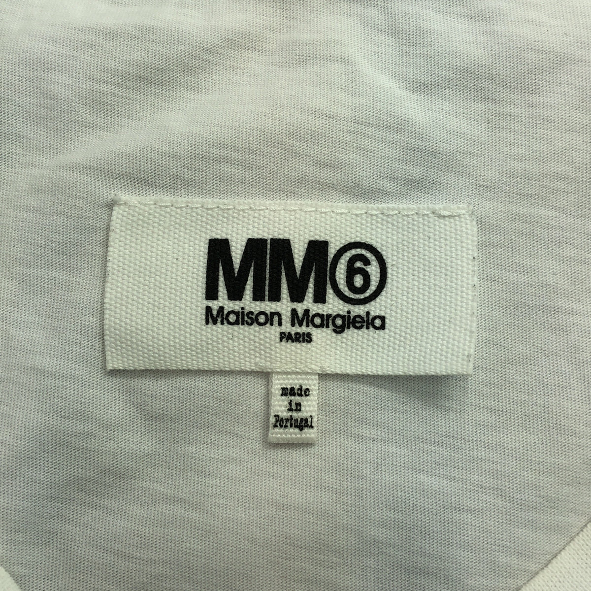 MM6 Maison Margiela / 엠엠 식스 메종 마르젤라 | 전사 인쇄 티셔츠 컷소우 | S | 여성